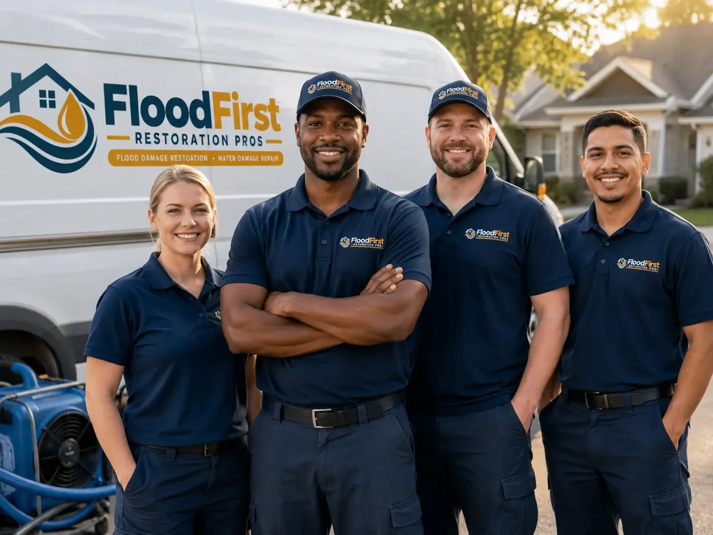 Flood Damage Restoration company in Evergreen, LA